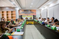 Forkopimda Labuhanbatu Raya Rapat Kordinasi Persiapan Penanganan Bencana Masa Pilkada