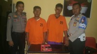 Sat Res Narkoba Polres Pelalawan Ringkus Kurir Narkoba di Jalan Pemda Pkl. Kerinci
