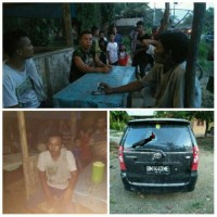 Diduga Curi Kambing, Oknum Polisi di Rohul Diamankan Babinsa