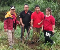 DPD PDI P Riau, Gelar Goro dan Penanaman Pohon Dalam Rangka Hut Ke-47