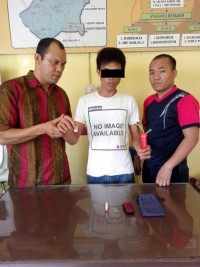 Polsek Tapung Hulu Kampar Ringkus Pelaku Narkoba Di Desa Senama Nenek