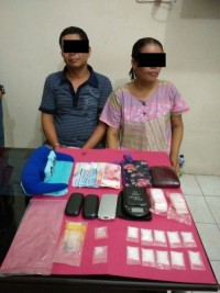 Polsek Tapung Polres Kampar Tangkap Pembawa 3 KG Ganja Kering Saat Razia Ops Zebra 2015