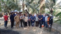 Dugaan Pencemaran Lingkungan Hidup PT CPI , Tim Ditjen Gakkum Kementerian LHK Tinjau Lokasi