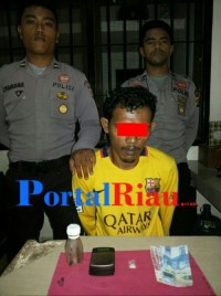 Polres Pelalalawan ringkus Pengedar Narkotika jenis Sabu asal Aceh