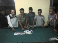  Polsek Kampar Kiri Ungkap 2 Kasus Judi Togel dan Domino