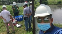 Komisi II DPRD Bengkalis Bersama DLH Kembali Ambil  Sampel Limbah di Kolam PKS PT PCR
