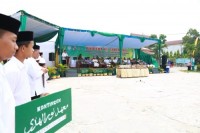 Ini Sambutan Firdaus Saat Acara Pekan Olahraga Pesantren Babussalam