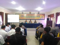 KAPOLRES KAMPAR SAMPAIKAN COMMANDER WISH DALAM RANGKA PENINGKATAN PROFESIONALISME PENYIDIKAN