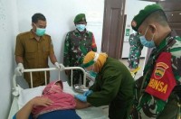 Harganas ke-XXVII & Bhakti Sosial TNI KB-Kes, Koramil 15/Kuala Kampar Gelar Pendampingi Pelayanan