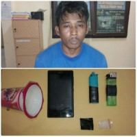 Diduga Miliki Shabu, Warga Rambah Hilir Ditangkap Polisi