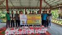 PT Intan Sejati Andalan Peduli Sosial di Kampung Sakai, Disaat covid 19