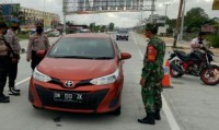 Meski Dalam Bulan Suci Ramadhan, Babinsa Koramil 07/Kampar Tetap Intensif Gelar Operasi PSBB