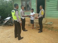 Kanit Lantas Pkl.Kuras Berbagi Sesama Korban Lakalantas
