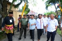  danrem 031/wirabima beserta forkopimda riau  pantau langsung pilkada