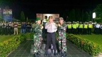 Ratusan Personil Gabungan Gelar Ops Cipkon Antisipasi Balap Liar dan Genk Motor di Wilayah Kab. Kamp