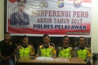 Polres Pelalawa Gelar Press Release akhir tahun