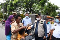 Pjs. Bupati Sergai Pantau dan Sosialisasi Protokol Kesehatan di Objek Wisata