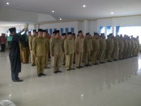 Bupati Labuhanbatu selatan Lantik 80  Pejabat tinggi Pratama Esselon II, III &-IV