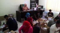KPU Rohul Lakukan Pelipatan Surat Suara, Kulitasnya Sudah Sesuai Standar