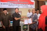 Panitia Pemilihan Kecamatan se Kabupaten Siak Resmi Di Bubarkan