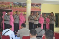 Polres Rohil Sertijabkan 8 Perwira