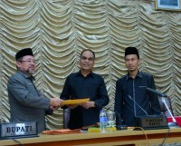 Sidang Paripurna Dewan Sahkan 4 Perda Bengkalis