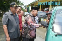 Pelayanan pengujian kenderaan bermotor.