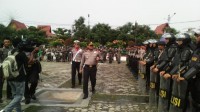 Satuan Polres Rohul Siap Laksanakan Pengamanan Pemilukada 2015