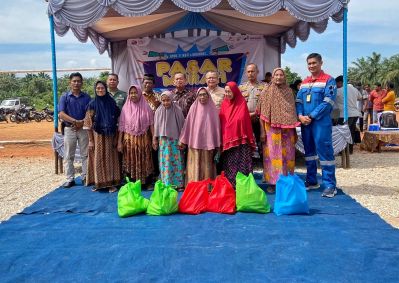 500 Paket Sembako, PHR Gelar Pasar Murah Bagi Warga Rokan Hilir