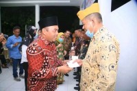 Sambut HUT RI Ke-75 Bupati Labuhanbatu Silaturahmi Bersama Legiun Veteran Indonesia