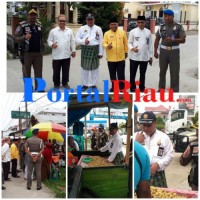 Pamong Praja Melakukan Penertiban Kepada para Pedagang kaki lima yang berjaualan di sepanjang Lintas