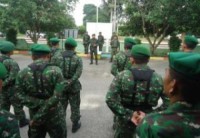Danramil 02 Rambah Kodim 0313 Kampar, Tak Ada Ampun Bagi Pelaku Narkoba dan Karlahut