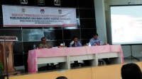 KPU Kampar Melaksanakan Bimtek Verifikasi Calon Perseorangan