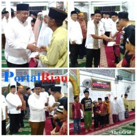 Camat Mandau, Sapari Ramadhan Pertama Di Maajid Al Irsyad Kelurahan Gaja Sakti