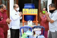 Pjs Bupati Serahkan Bantuan Covid-19 dari Pemprovsu dan Pemkab Sergai untuk Rumah Ibadah,