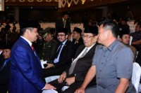 Bupati Bengkalis Hadiri Pengucapan Sumpah/Janji Pimpinan DPRD Riau 2019-2024