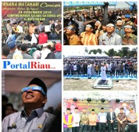 Siak 2019 Pecahkan Rekor MURI acara Festival Gerhana Matahari Cincin ,Fenomena GMC 