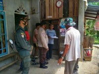 Personil Koramil 01/Bkn Lakukan Patroli dan Sosialisasi Dalam Mencegah Karhutla