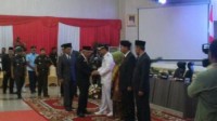 Gubri Lantik Edwar Sanger Sebagai Pj Wako Pekanbaru