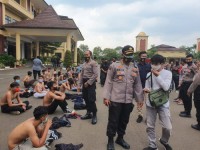 Polda Banten Amankan Puluhan Pelajar yang Akan Mengikuti Demo