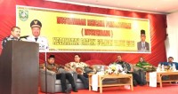 Bupati Bengkalis Amril Mukminin,Membuka Musrenbang Kecamatan Bathin Solapan