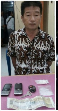 Kasat Narkoba Tangkap Pengedar Shabu di Tandun