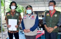 Disbunakkeswan Kampar Gandeng UIN Suska Riau Pada Sosialisasi Edukasi Pemeliharaan Ternak Sapi