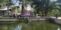 Lapas IIA Bangkinang, Lakukan Penebaran Benih Ikan Patin dan Budidaya Kacang Hijau Bagi Warga Binaan