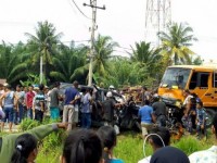 Kecelakaan Maut di Lintas Duri-Pekanbaru, Avanza Tabrak Truk Tangki