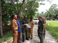 Pelaksana TMMD ke 105 di Kecamatan Panai Hulu Kabupaten Labuhanbatu 