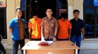 Satreskrim Polres Rohul Ekspos Kasus Pencurian Ternak Sapi di Tambusai
