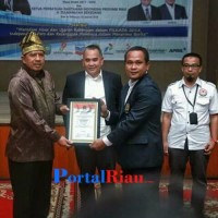Wakil Bupati Siak H. Alfedri Mengucapkan Tahniah Atas Pelantikan PWI Kabupaten Siak