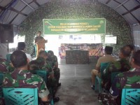 Kasrem 031/Wirabima Buka Latihan Posko I Kodim 0302/Inhu