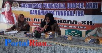 Antusias Masyarakat, Rita Zahara Taja Sosialisasi 4 Pilar di Duri